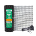Mesh plastik DIY untuk burung, koop ayam, ayam